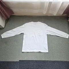 GUヘビーウェイトクルーネックT(長袖) ポケット付き