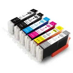Canon・ BCI-380XL+381XL6MP 6色セット 互換インクのサムネイル