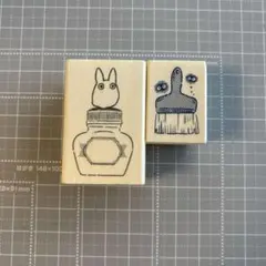 ラバースタンプ ビバリー ジブリ2点セット