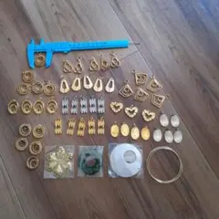 ヴィンテージ・アクセサリー金属パーツ55個セット