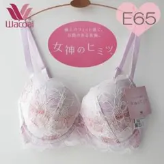 E65☆ワコールWacoal 女神のヒミツ ブラジャー 3/4カップのサムネイル