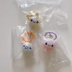 新品♡ぷくぷくあわわちゃん ころんとクリアめじるしチャーム