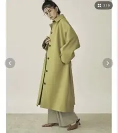 新品‼︎カラーコート オリーブグリーン　cotorica