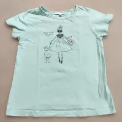 130 3can4on 水色 Tシャツ 半袖のサムネイル