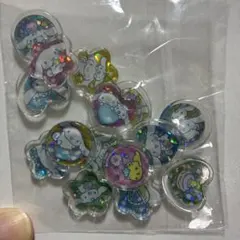 シナモンキャラクターおはじきシール セット