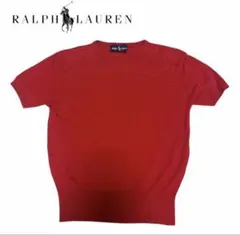 2026年最新】Ralph Lauren カラー：レッド系 レディース 半袖 ニット