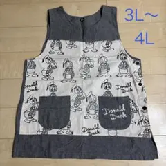 大きいサイズエプロン3L〜4L