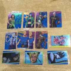 ジョジョの奇妙な冒険　ウエハースカード　６部　ストーンオーシャン　13枚