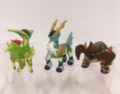 ポケモン モンコレ クリア ビリジオン コバルオン テラキオン 聖剣士 3種