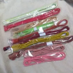 782　お買い得　正絹　帯締め　10本セット　 多色