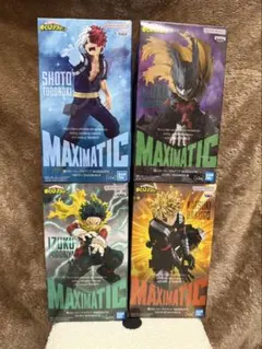 僕のヒーローアカデミアフィギュア MAXIMATICフィギュア4体セット