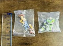 チョコエッグ　ディズニーフィギュア　トイストーリー　ウッディ　バズ・ライトイヤー