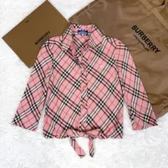 美品 希少 バーバリーブルーレーベル リボン付き ノバチェック タンクトップ BURBERRY BLUE LABEL（タンクトップ）のフリマアイテム一覧