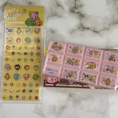 【正規品】タイルシール チョコブロックシール たまごっち2点セット
