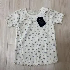 Cottoli 花柄 襟付き Tシャツ 95cm
