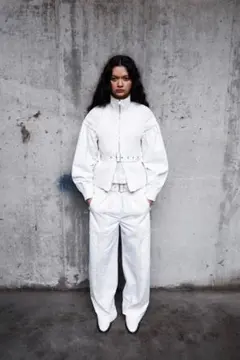 3.1 Phillip Lim スモッキング＆ベルト付きジャケットのサムネイル