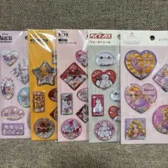 ディズニーキャラクター ウォーターシール 5枚セット