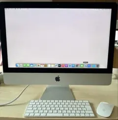 iMac 21.5インチ　本体、純正キーボード、マウス付き