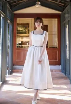 【新品同様】Her lip to　ツイードワンピース　ツイード　Mサイズ 2025年最新】herlIpto ワンピース ツイードの人気アイテム - メルカリ