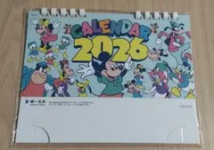 2026年 ディズニー卓上カレンダー（非売品）