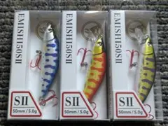 イトウクラフト 蝦夷 50SⅡ MINNOW 3点 50mm 5.0gのサムネイル