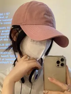 ピンク キャップ