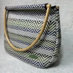 美品 MISSONI ジグザグパターン ハンドバッグのサムネイル
