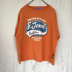 【S.JENNI】ロゴTシャツ オレンジ 150のサムネイル