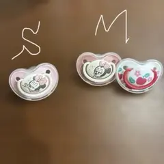ピジョンおしゃぶり 3個セット Sサイズ１つMサイズ２つのサムネイル
