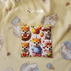 フラットポーチ マルチーズ柄 両面パネル ❤️ハンドメイド - メルカリ