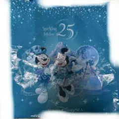 東京ディズニーシー　25周年　スパークリングジュビリー　ショッピングバッグ　XS