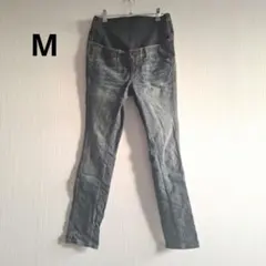 マタニティズボン　デニム　デニムパンツ　M　レディース