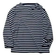 美品　SOPHNET. BIG BOATNECK CUT&SEWN NAVY