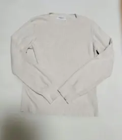 レディースニット　ベージュ　OPAQUE.CLIP