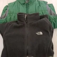 THE NORTH FACE アウター　グリーンダウンベスト　UNIQLO