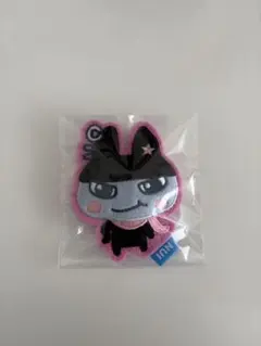 たまごっち　ぬいピン　【くろまめっち】