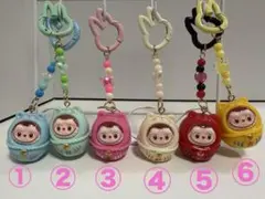 ラブブ キーホルダー キーリング