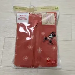 ディズニーホリデーコレクションストレッチマイクロフリースオールインワン　ミニー
