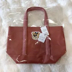FEILER オールドテディガール ワッペントートバッグ ベージュ 小サイズ