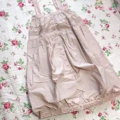 新品 カネコイサオ❤️ピンタック使い吊りスカート