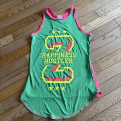 Zumba タンクトップ XS グリーン ピンク