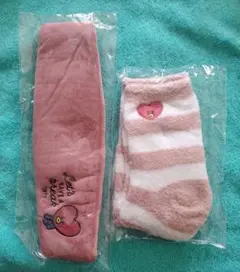 BT21 Happy Bag LFJ ソックス&ヘアターバン TATA テテ