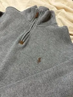 90s ポロラルフローレン　ハーフジップスウェット　　　Mサイズ