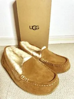 UGG アグ アンスレー レディース モカシン チェスナット　24