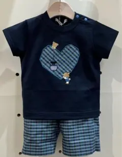 familiar オレンジ Tシャツ 90 くま - メルカリ