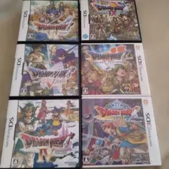 ドラゴンクエストIV·V·VI·VII·VIII·IXソフト6本セット