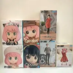 SPY×FAMILY フィギュア 7点 まとめ売り アーニャ ヨル ロイドのサムネイル
