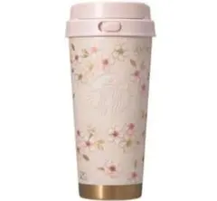 SAKURA2026ステンレスTOGOボトルピンクベージュ&ゴールド473ml