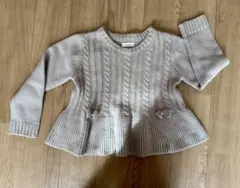 mamaraku ピンクベージュ.ニット.セーター