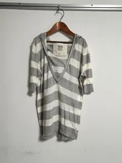 RUEHL No. 925 フード付き五分袖Tシャツ